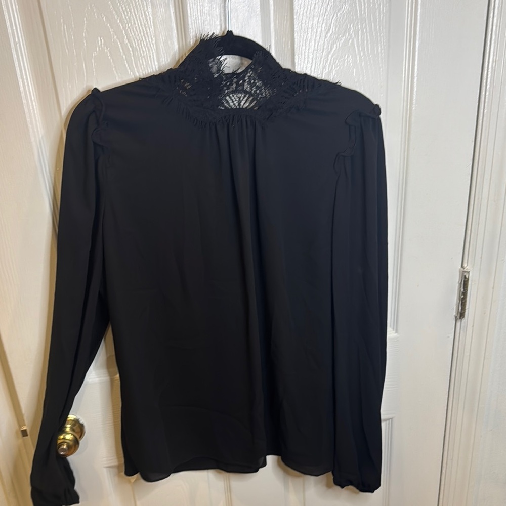 Elegant Black Women's Top